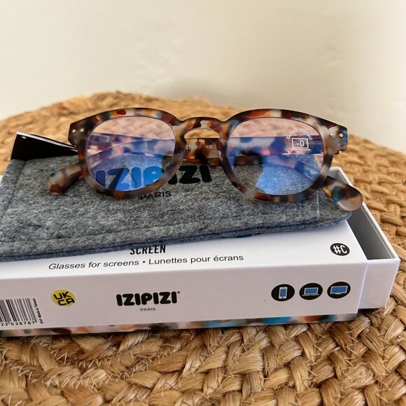 [NWT] Blue Tortoise Screen Glasses by Izipizi - Picture 3 of 4